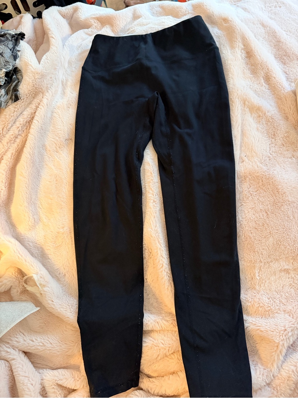 Garage black leggings athletic workout